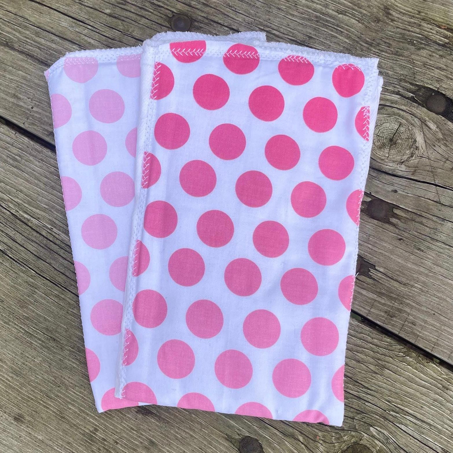 Baby Girl Burp Cloths | Thick Burp Cloth | Baby Gift | Baby Shower Gift | Best Baby Burp Cloth | Set of Two Burp Cloths | Baby Girl Gifts