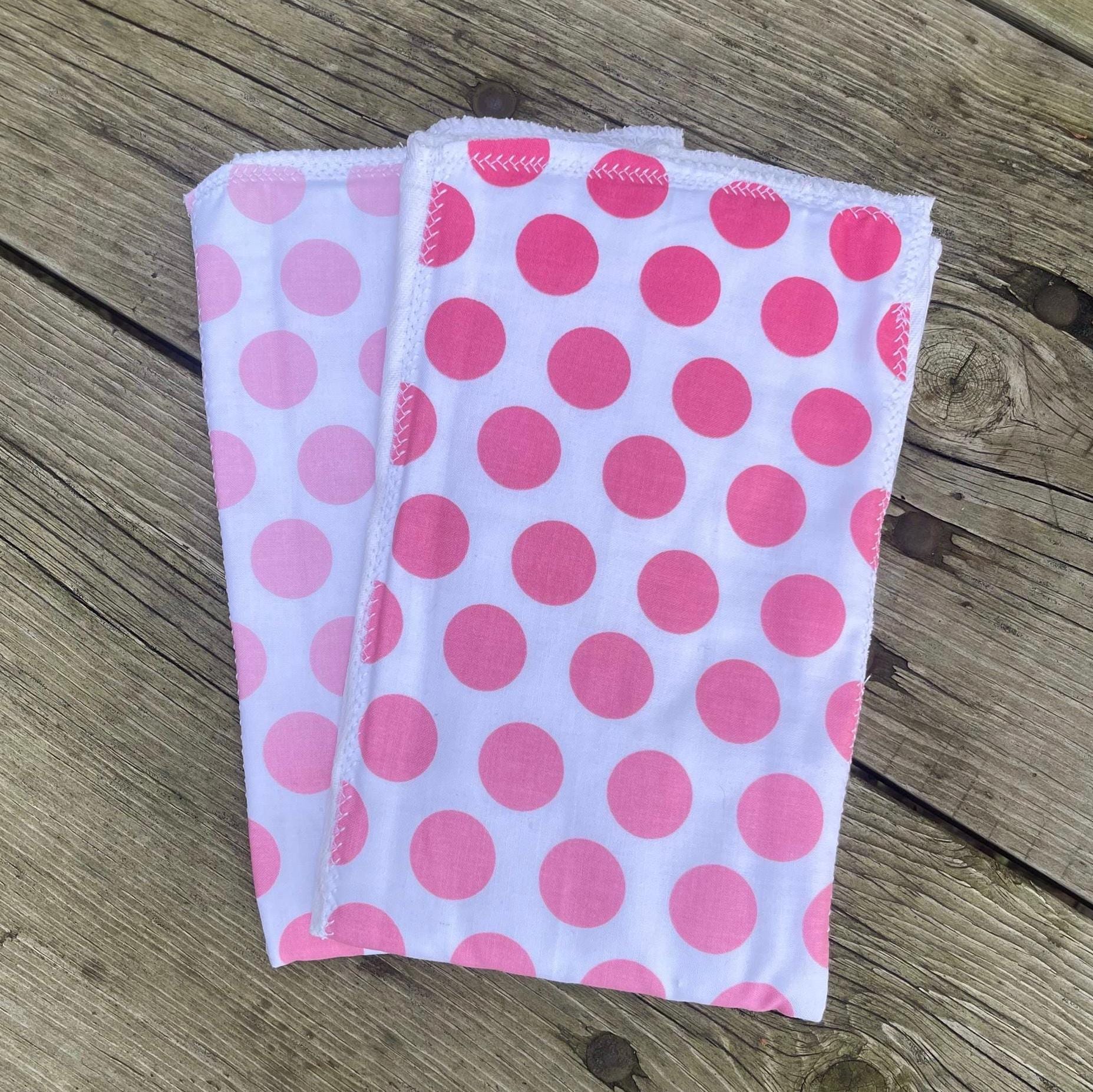 Baby Girl Burp Cloths | Thick Burp Cloth | Baby Gift | Baby Shower Gift | Best Baby Burp Cloth | Set of Two Burp Cloths | Baby Girl Gifts