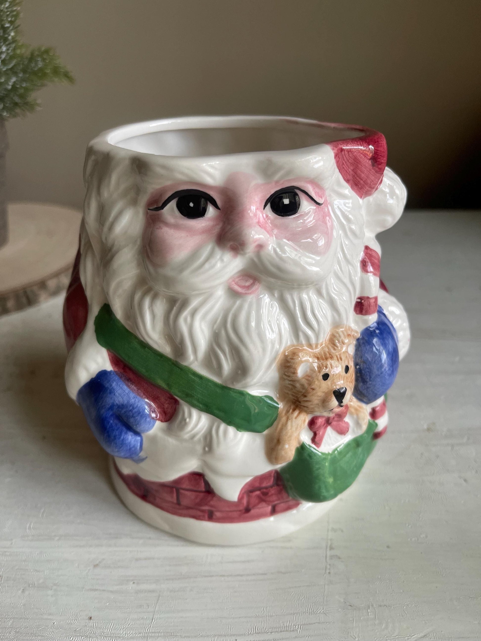 Vintage Santa Claus Cookie Jar | Christmas Cookie Jar | Vintage Christmas | Santa Cookie Jar | World Bazaar Santa Cookie Jar | Santa Claus