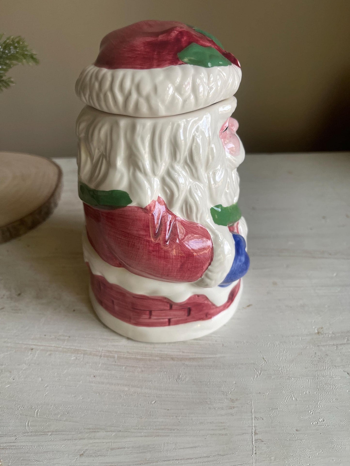 Vintage Santa Claus Cookie Jar | Christmas Cookie Jar | Vintage Christmas | Santa Cookie Jar | World Bazaar Santa Cookie Jar | Santa Claus