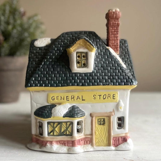 Lillian Vernon Christmas Village General Store | Vintage Christmas Village | Christmas Village House | Christmas House | Lillian Vernon