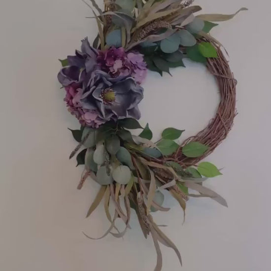 Fall Wreath | Elegant Fall Wreath | Thanksgiving Wreath | Fall Wreath for Front Door | Farmhouse Wreath | Handmade Fall Wreath