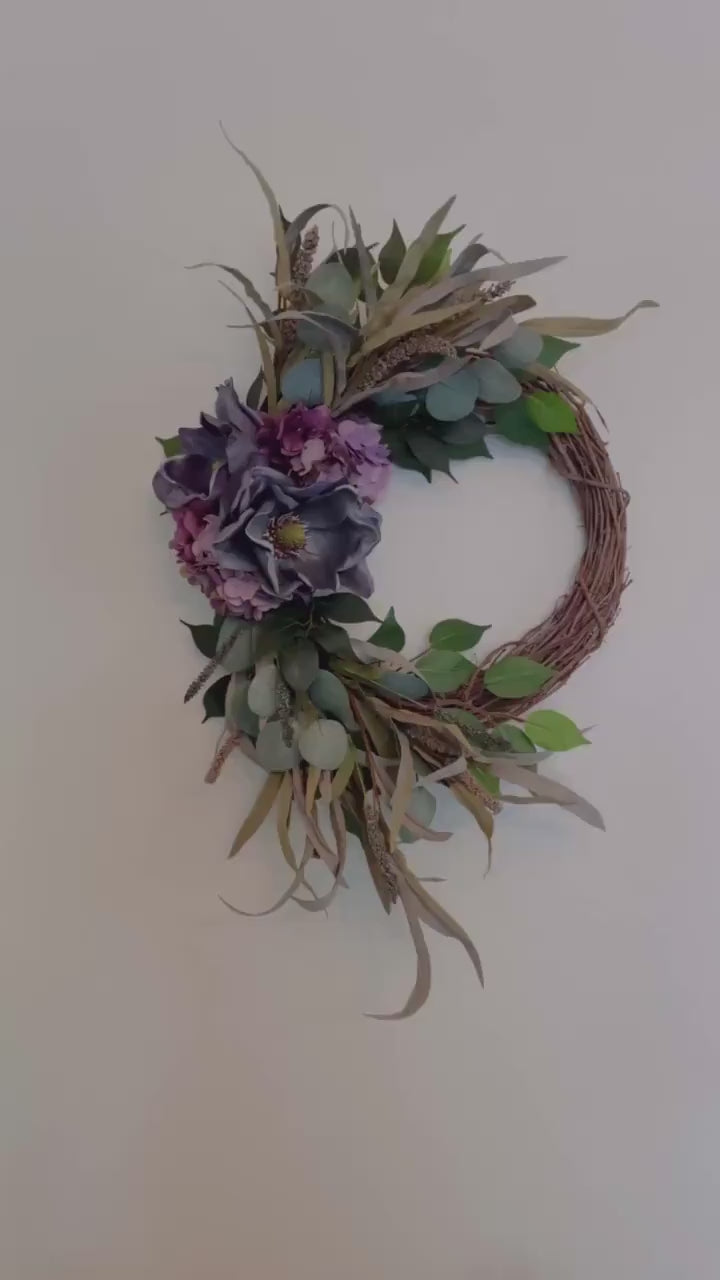 Fall Wreath | Elegant Fall Wreath | Thanksgiving Wreath | Fall Wreath for Front Door | Farmhouse Wreath | Handmade Fall Wreath